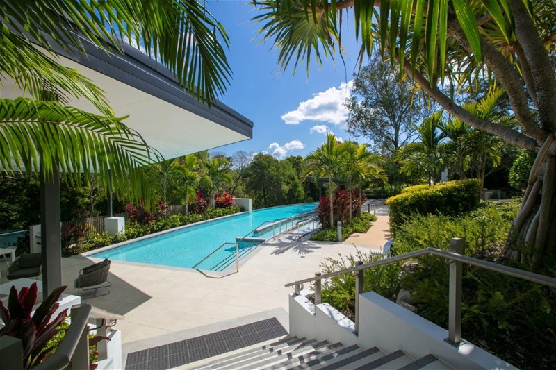 Luxurious 3 Bed, 2 Bath Furnished Apartment with Study and Media Room in Noosa Heads