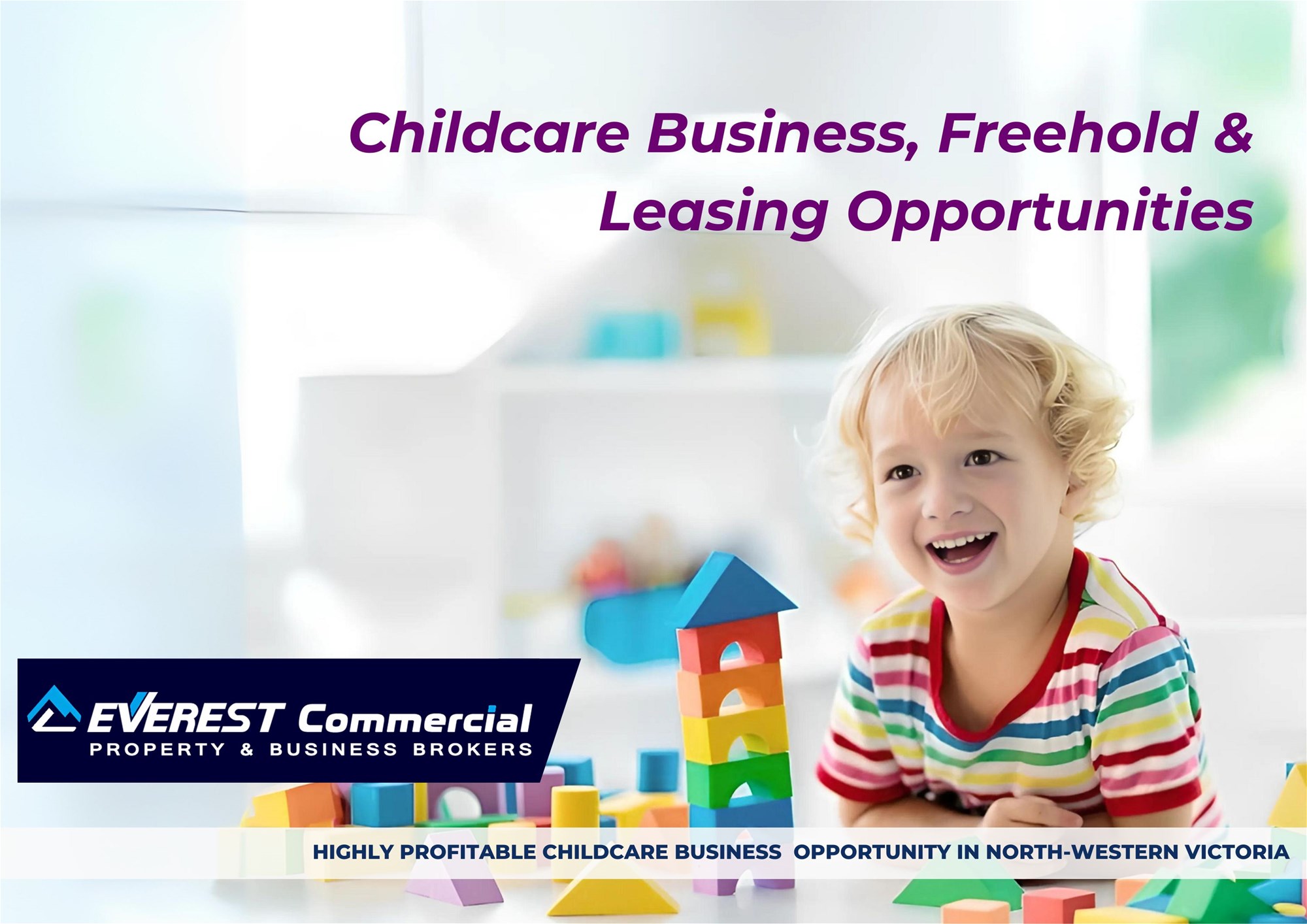 Highly Profitable Childcare Business Opportunity in North-Western Victoria business listing