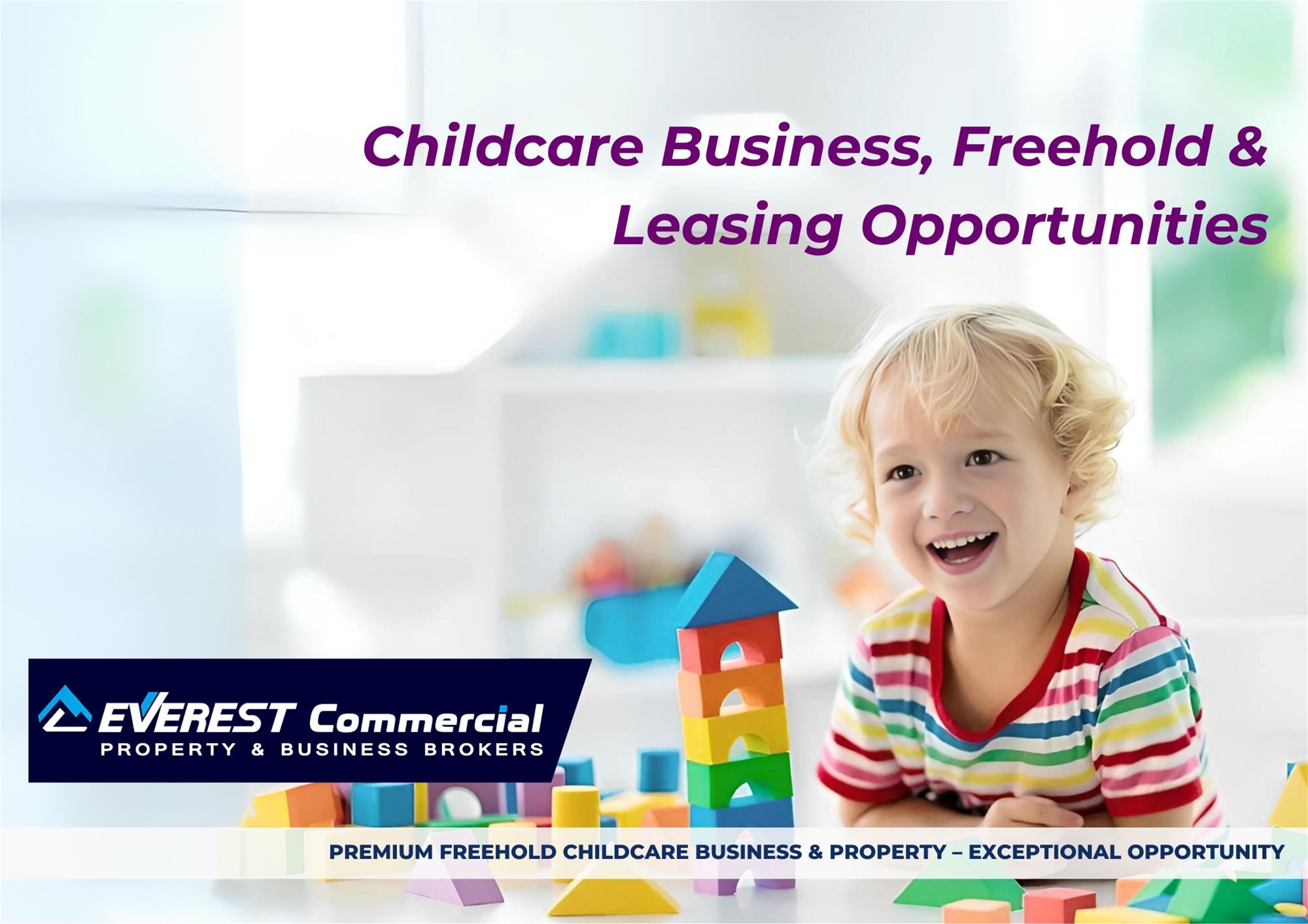 Premium Freehold Childcare Business & Property – Exceptional Opportunity business listing
