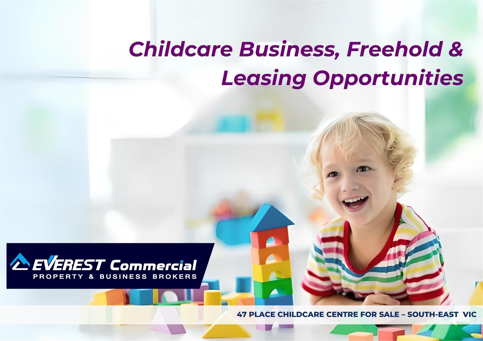 47 Place Childcare Centre for Sale – South-East VIC business listing