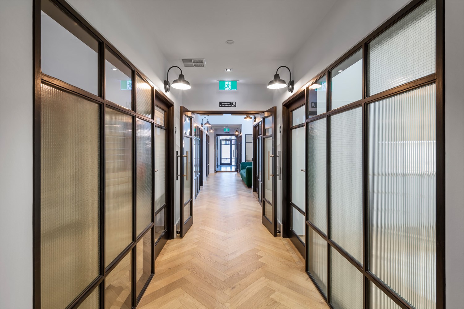 Serviced office suites available at 17