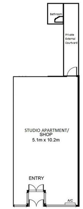 Retail shopfront &/or Residential studio. Smith St Fitzroy (Victoria Parade end). New bathroom/New kitchen facilities., photo 18