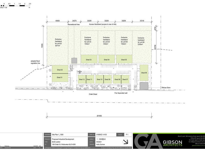 Industrial development with holding income 5