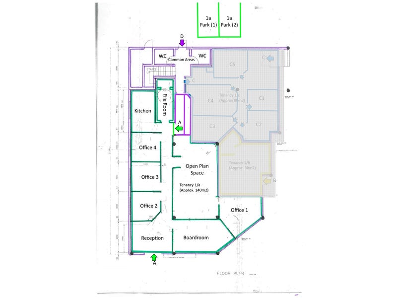 140m2 Office Space – 200m 16