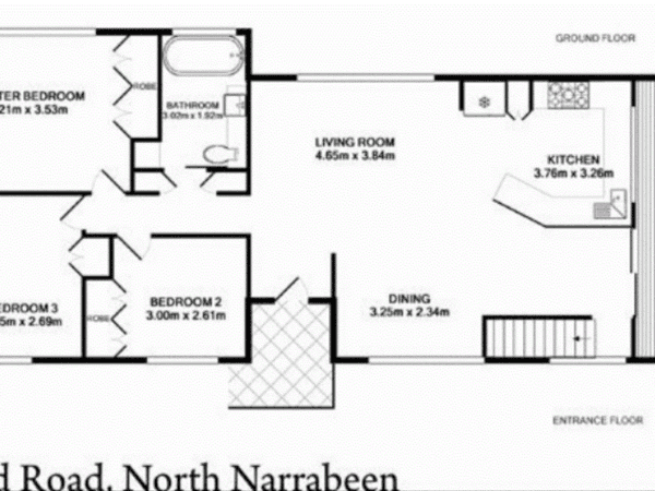 3 bedroom, upper level duplex, 8