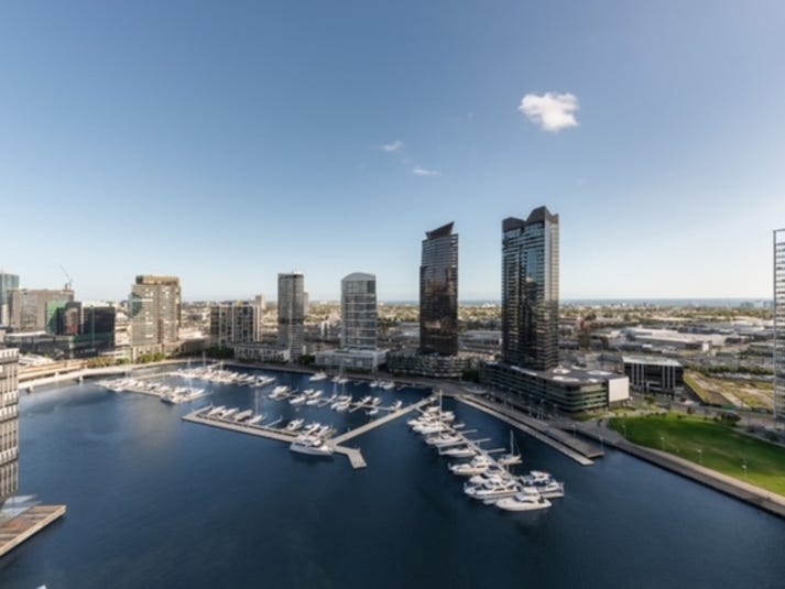 Luxury Water View Living with three bedrooms and two balconies