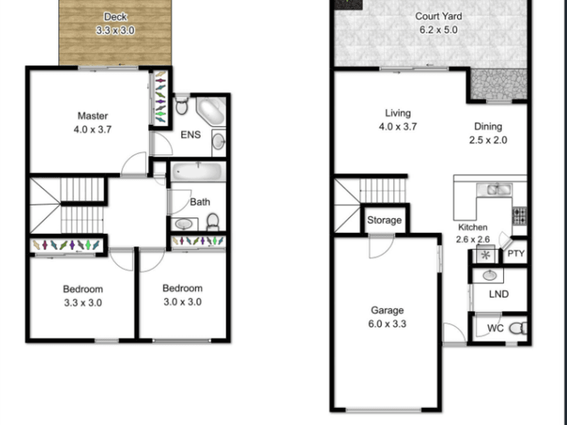 Gorgeous Townhouse in boutique complex 7
