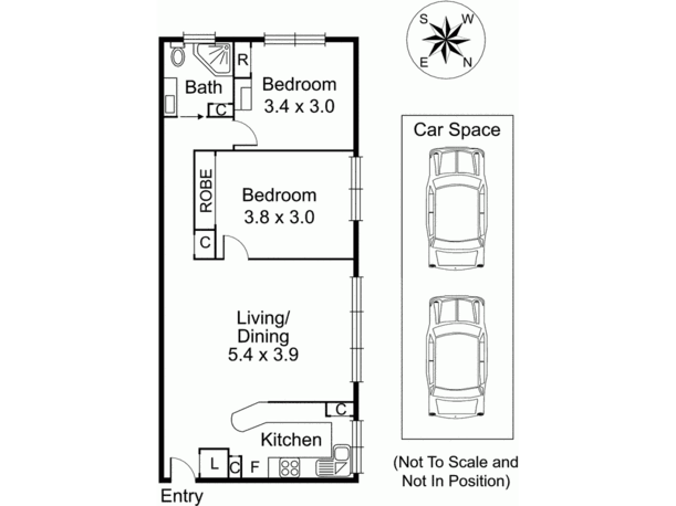 Tranquil and spacious 2 Bed 7