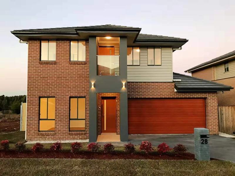 Contemporary design with golf view at rear balcony