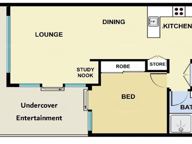 *** LEASED *** Private Courtyard 6