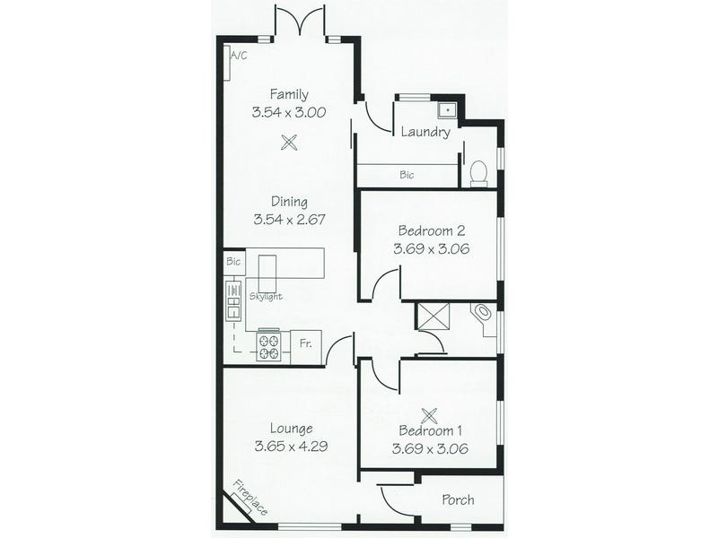 Delightful 2 bedroom house in 2
