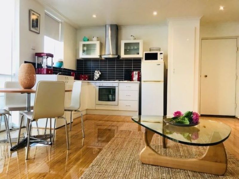 One street away from Elwood Beach