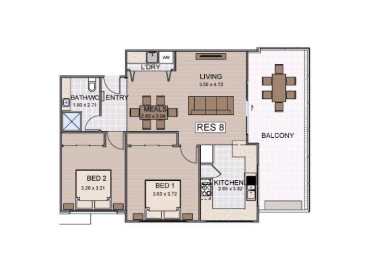 Almost Completed Hastings Apartment 2