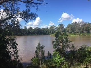 Riverfront acreage with 5 bedroom 7
