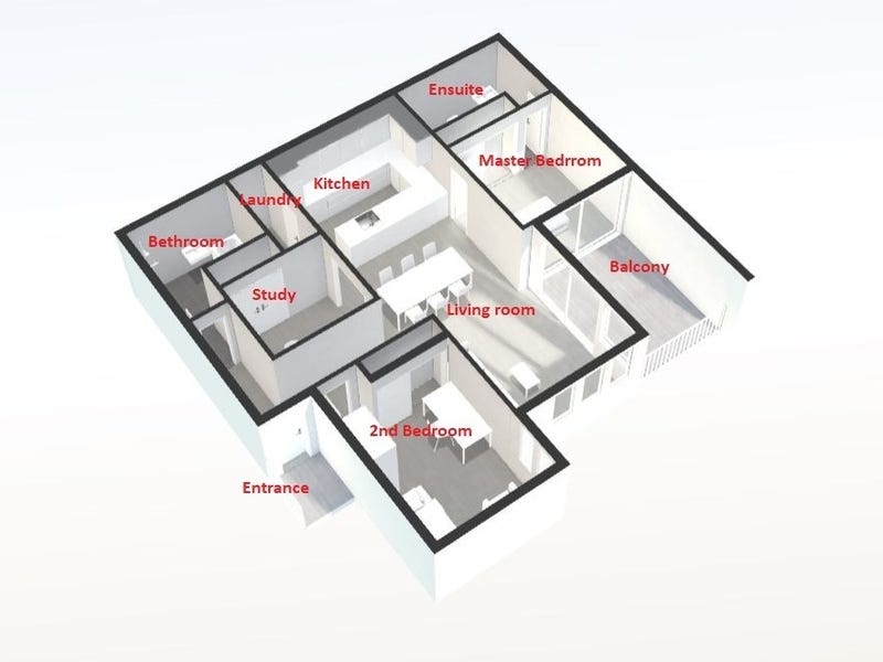 Brand new apartment with 2.5 2