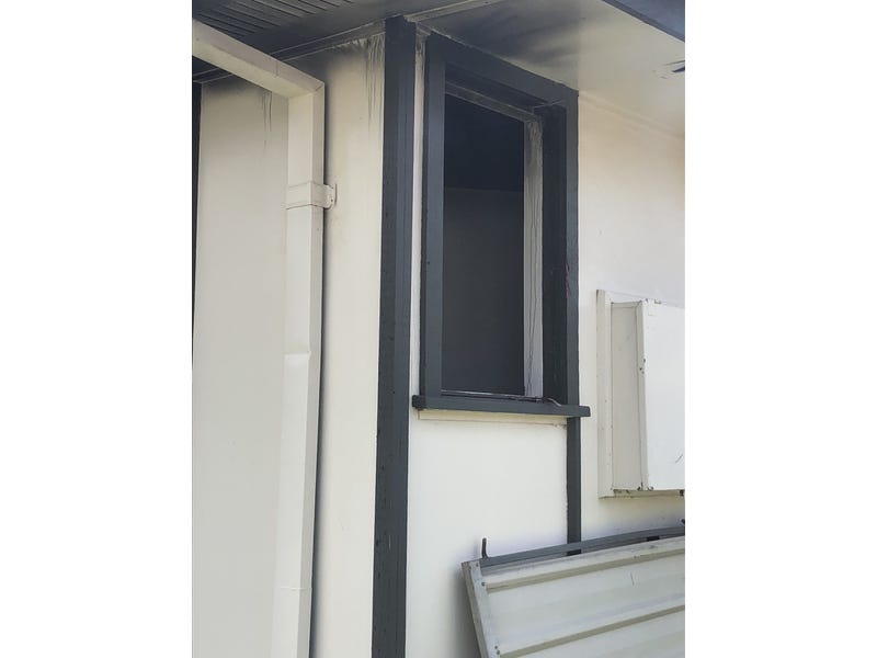 Fire damaged house – calling 6