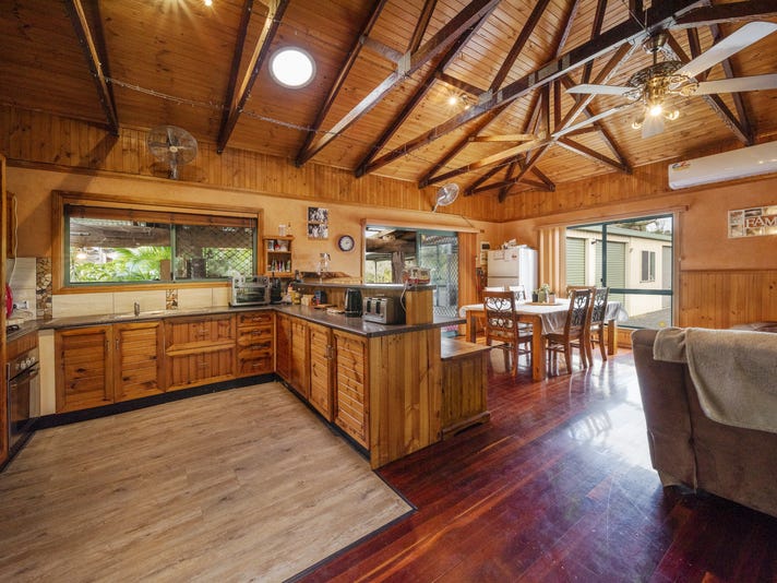 Rustic timber home on 1 3