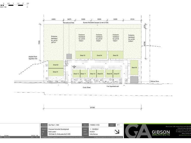 Industrial development with holding income 5