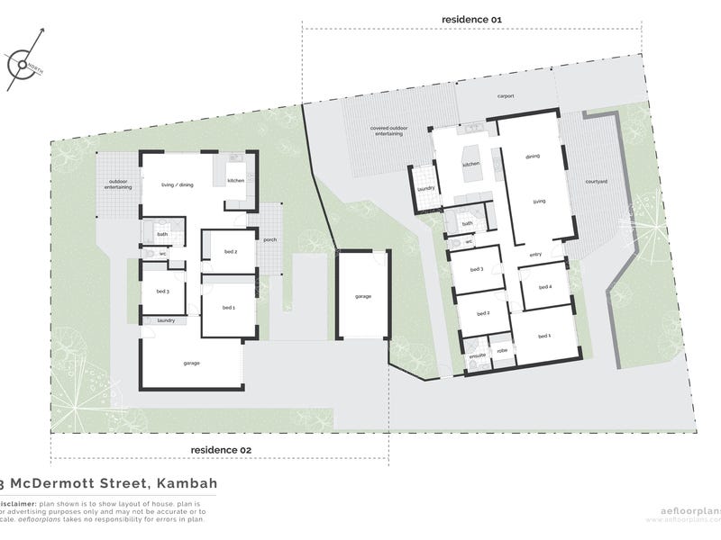 Unique opportunity –one property, two 20