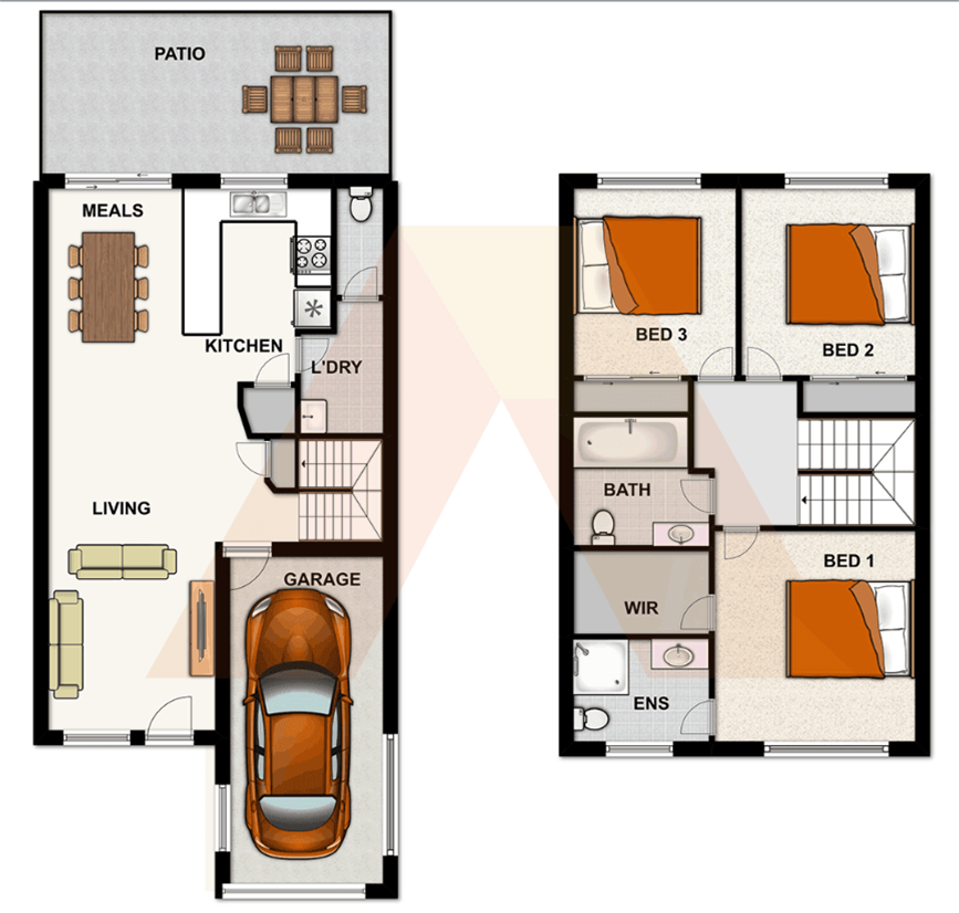Tidy house in convenient location. 7
