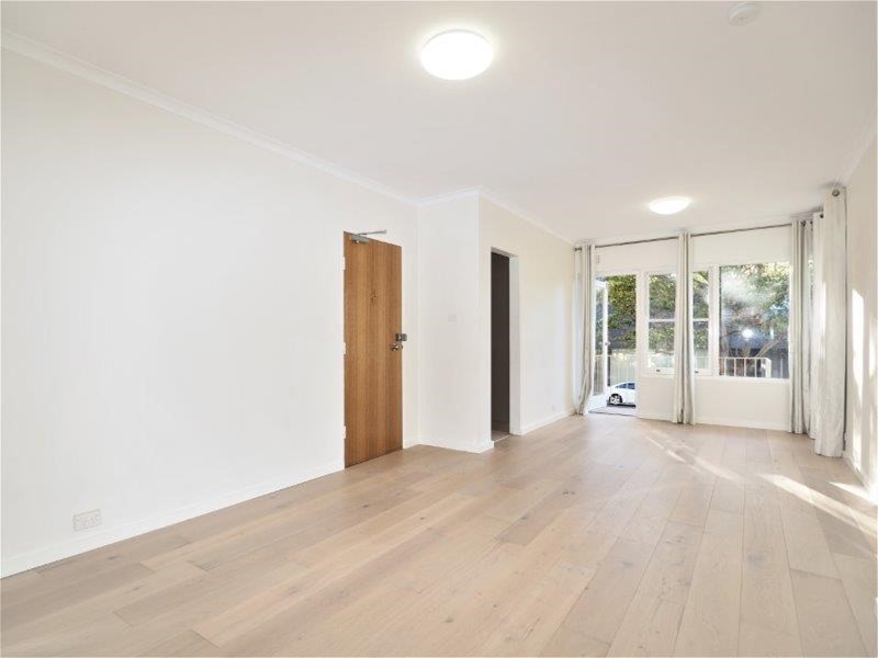 Bright, freshly painted unit with pleasant, north facing outlook