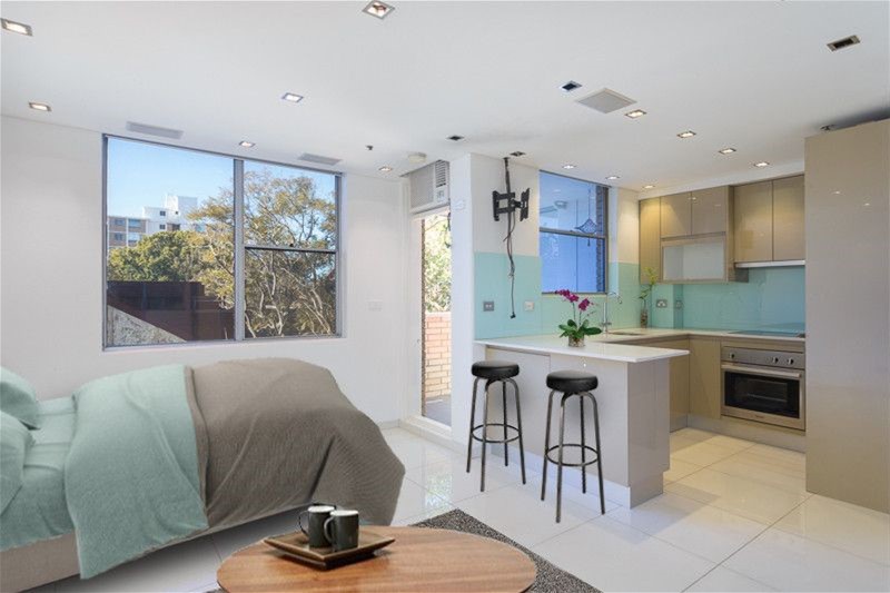 STUDIO WITH BALCONY, CARSPOT & ROOFTOP POOL ON BONDI ROAD