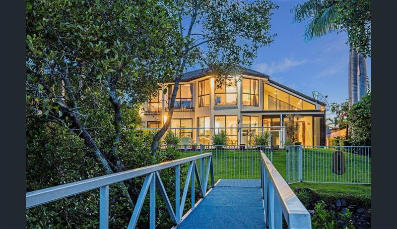 Oyster Cove ? North facing Waterfront grand home