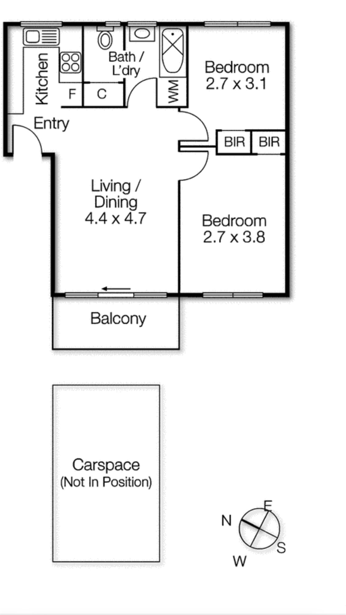 Neat and tidy Apartment with 10
