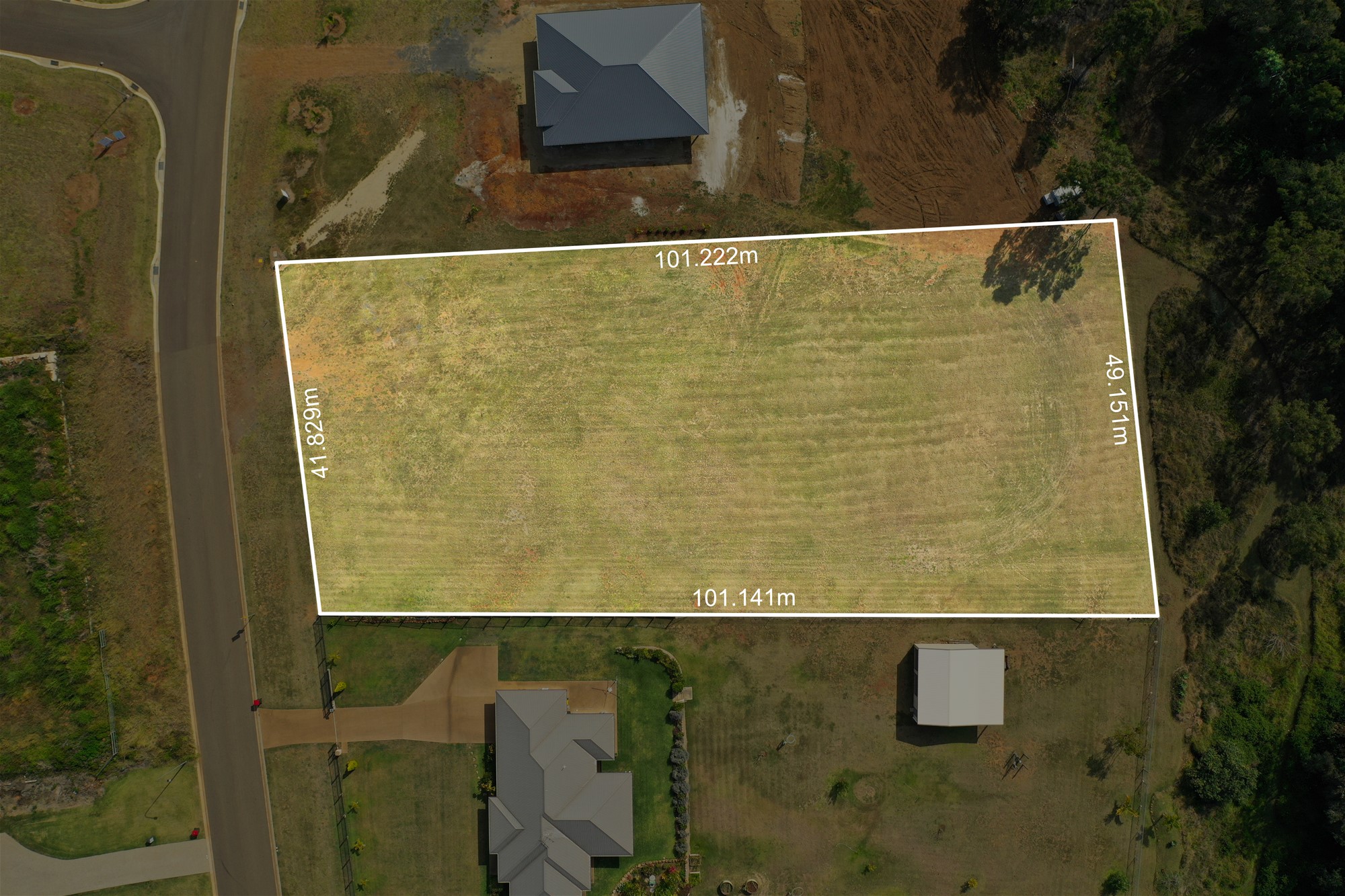 Vacant land in highly sought-after 3