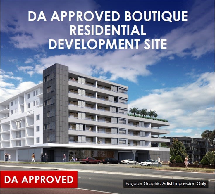 DA APPROVED BOUTIQUE RESIDENTIAL DEVELOPMENT SITE