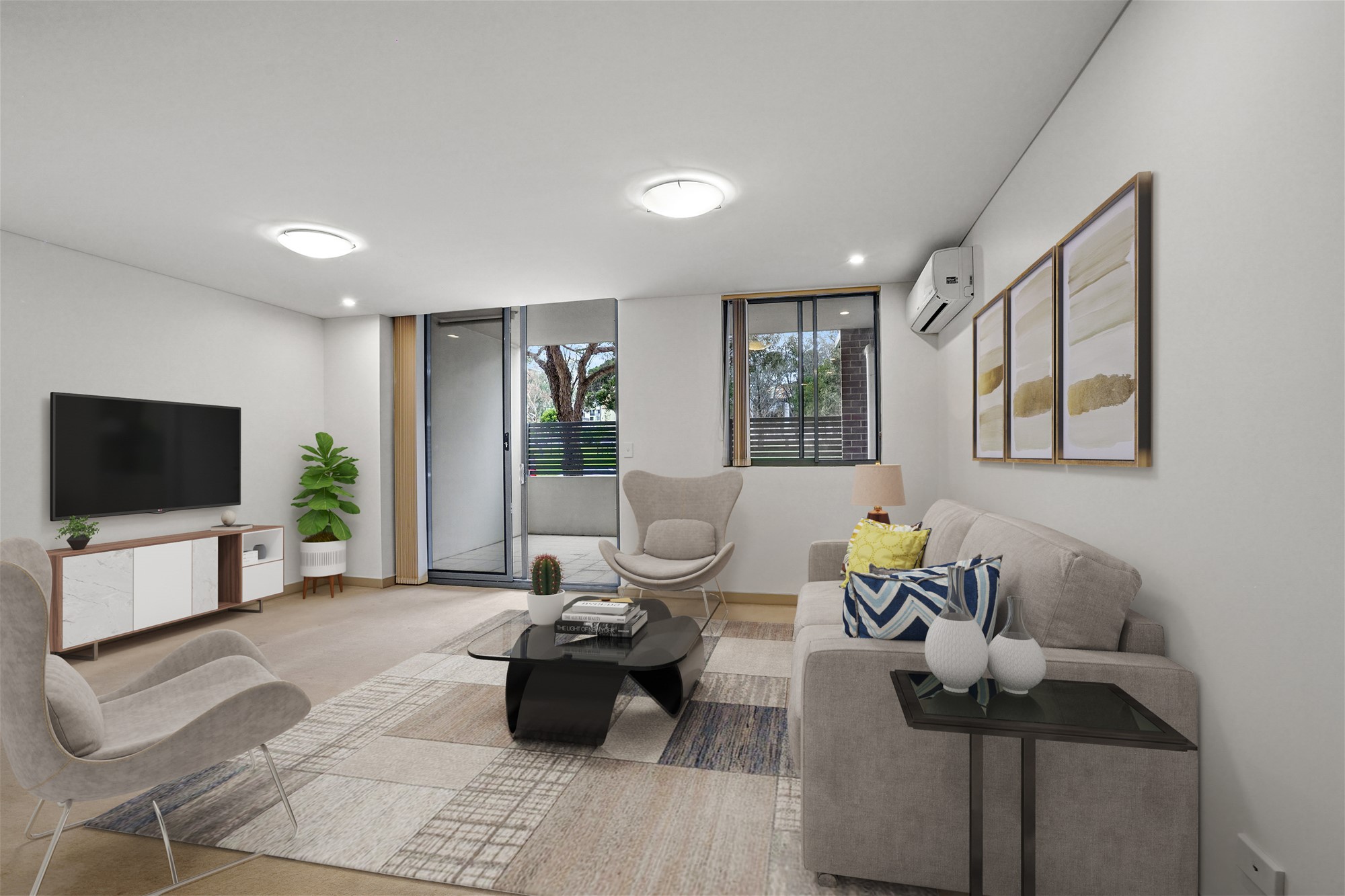 Ground Floor Apartment with Huge 2