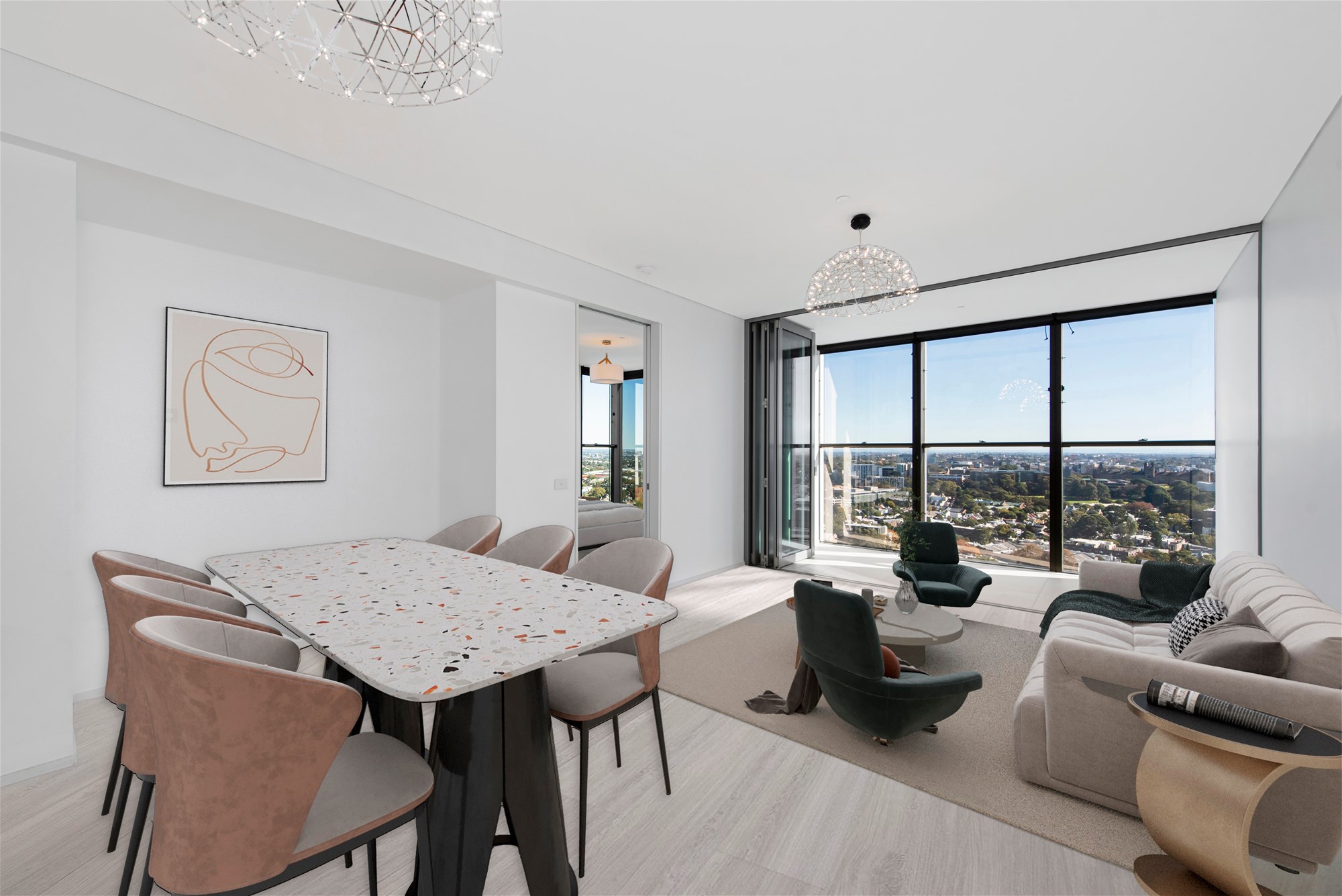 Sub Penthouse – 3 bedrooms, 2