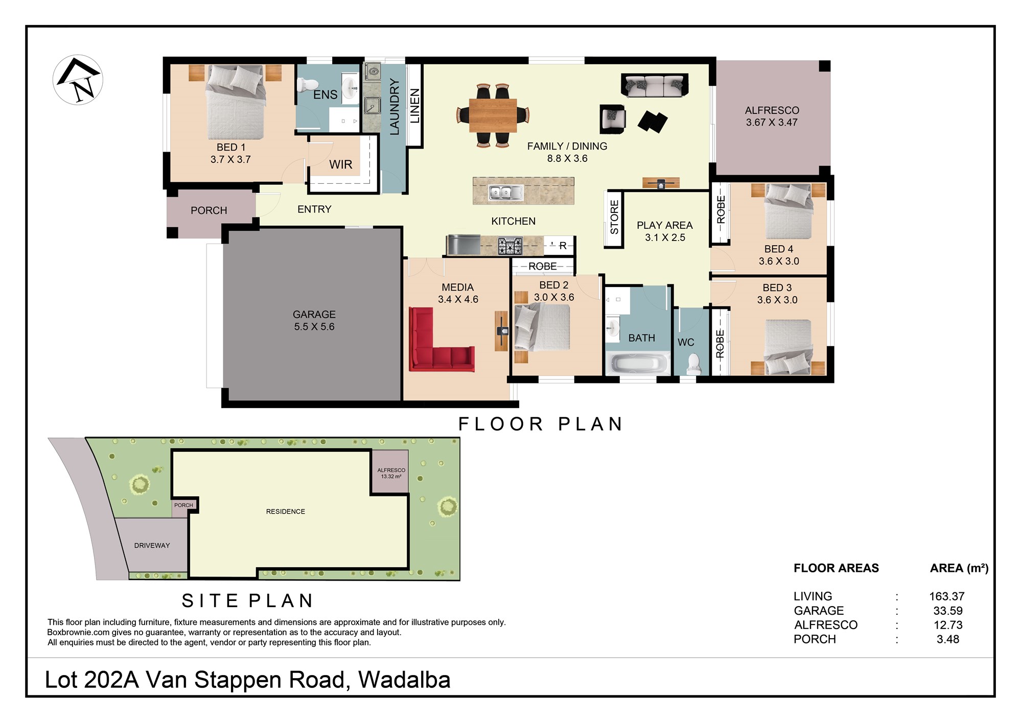 Stunning, newly built home – 2
