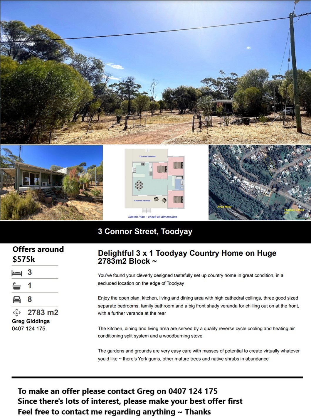 Delightful 3 x 1 Country 35