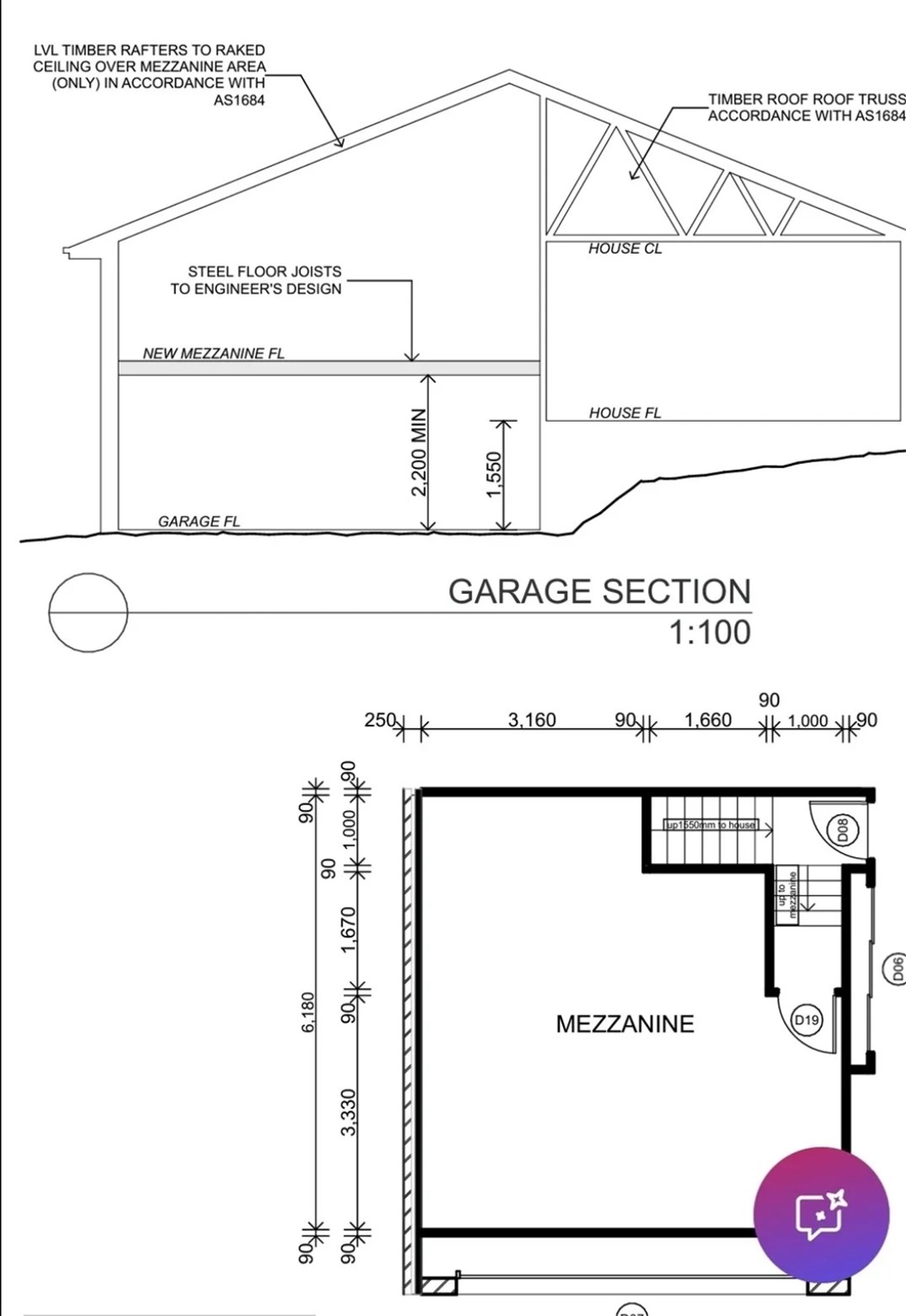 Mezzanine area appro 30m2 5