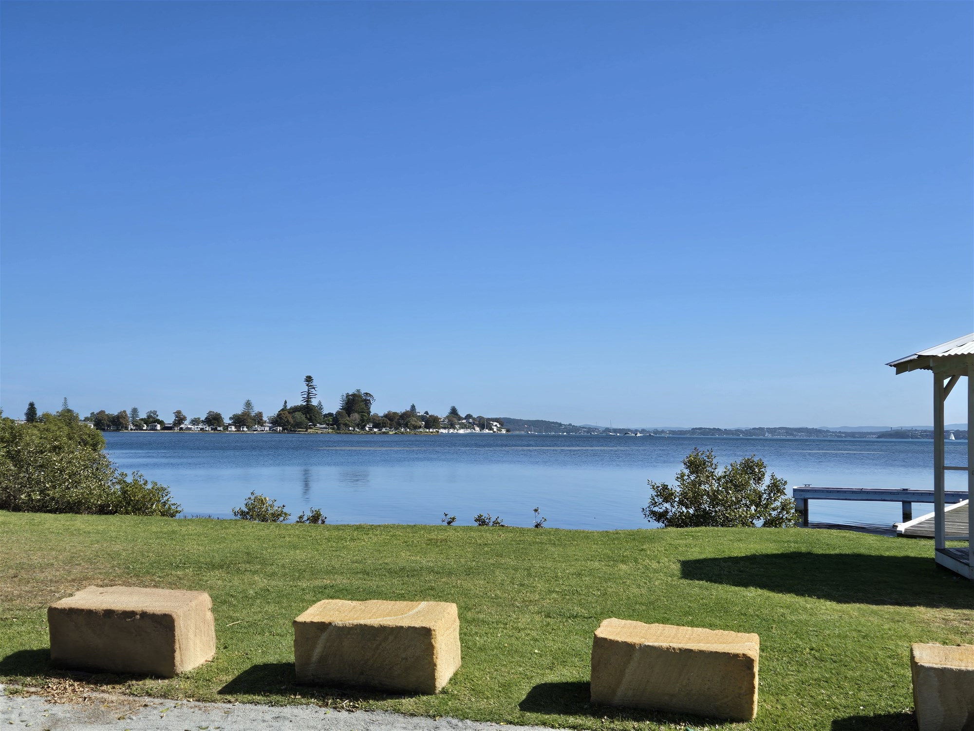 Sensational level lot opposite Lake 8