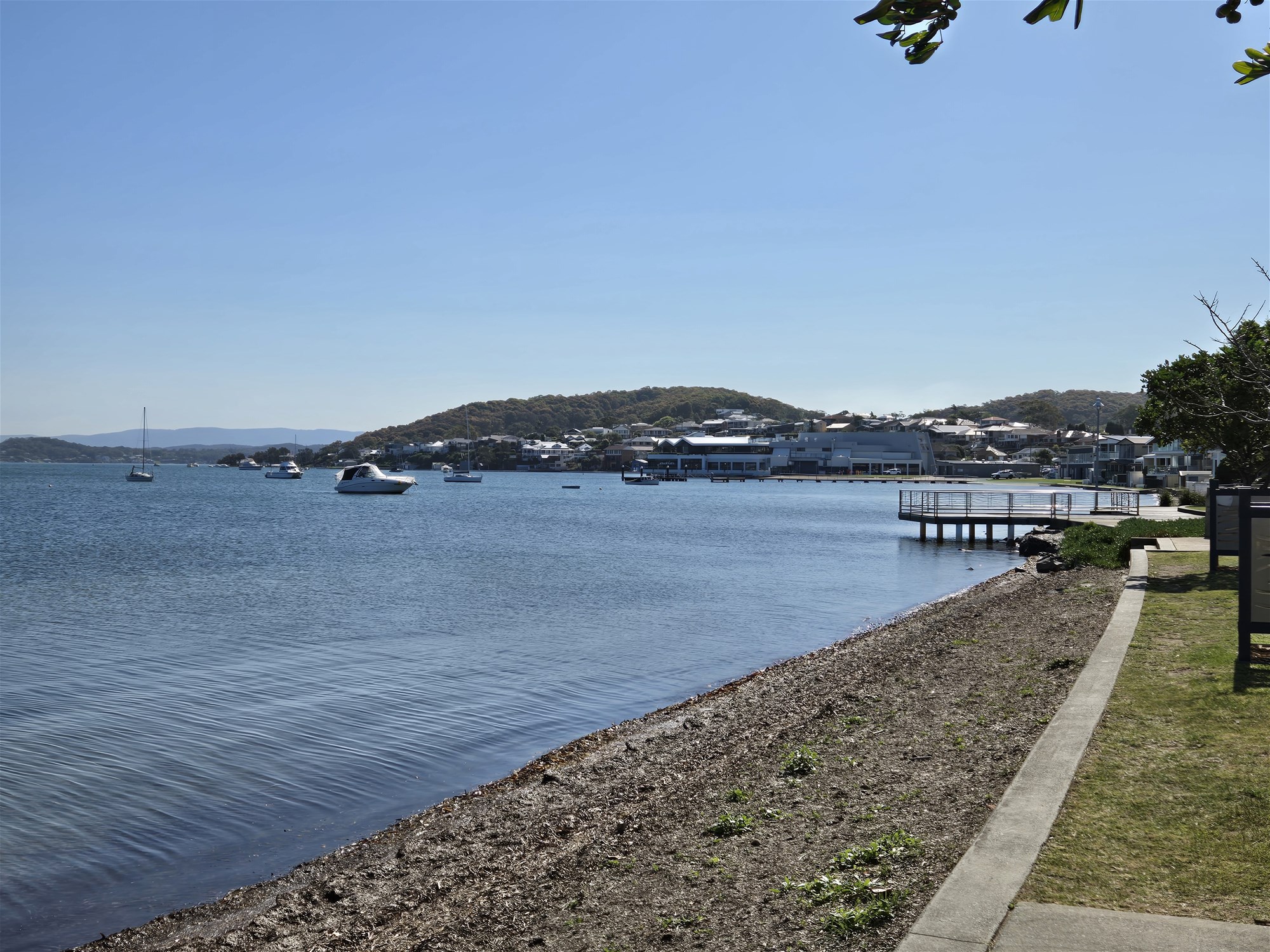 Sensational level lot opposite Lake 11