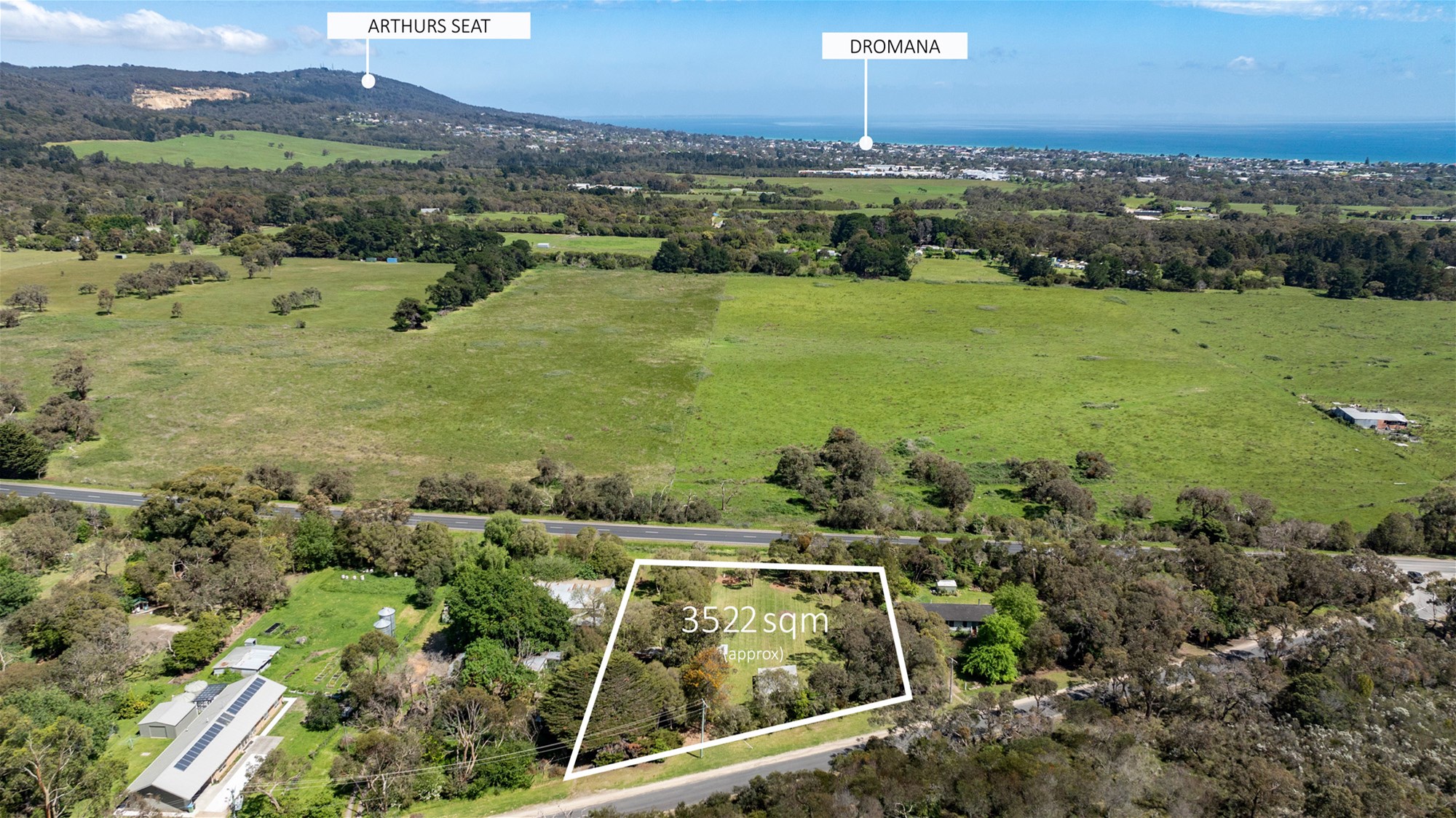 Almost an Acre at the foot of Red Hill