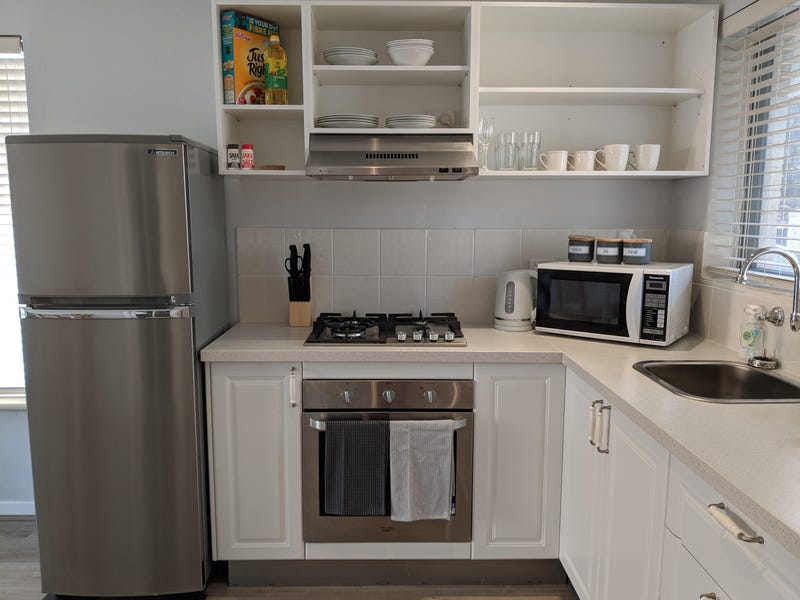 Cafe lifestyle in a renovated unit